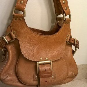Mulberry Leather hobo bag.